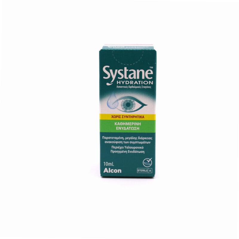 Systane Hydration Λιπαντικές Οφθαλμικές Σταγόνες 10ml