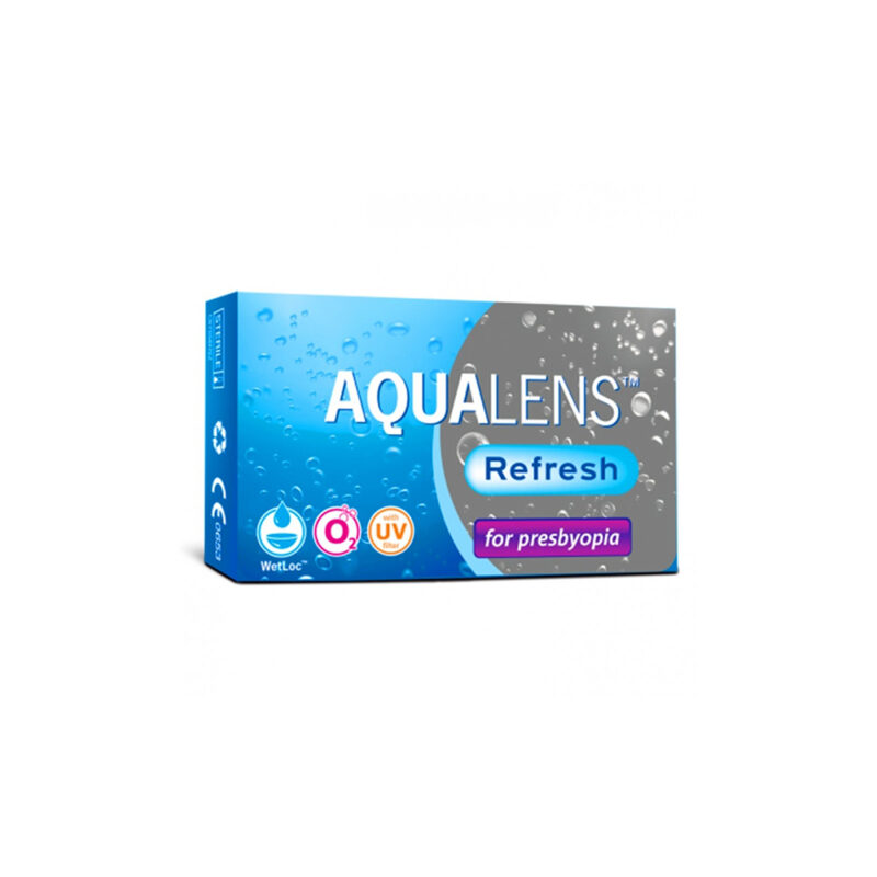 Aqualens Refresh For Presbyopia Μηνιαίοι 3τεμ