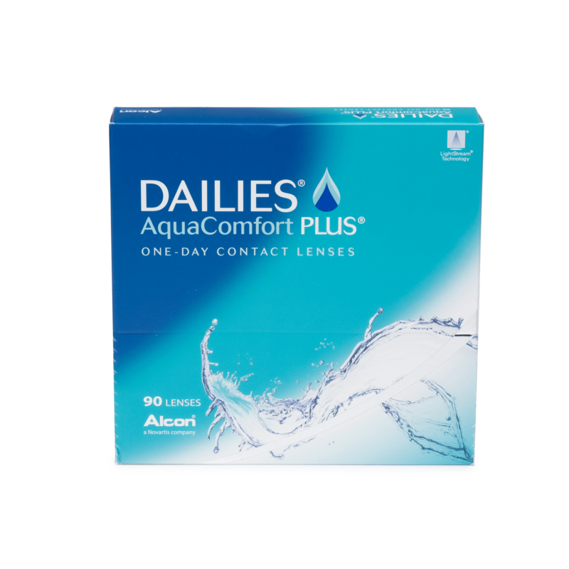 Alcon Dailies Aquacomfort Plus Μυωπίας Ημερήσιοι 90τεμ