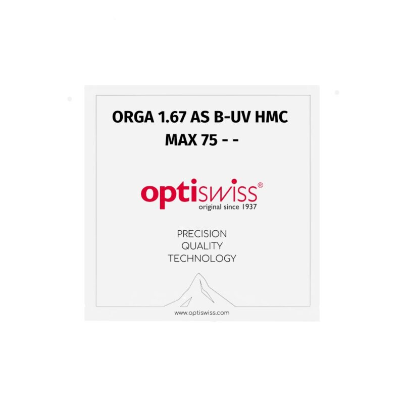 ORGA 1.67 AS B-UV HMC MAX 75 - -