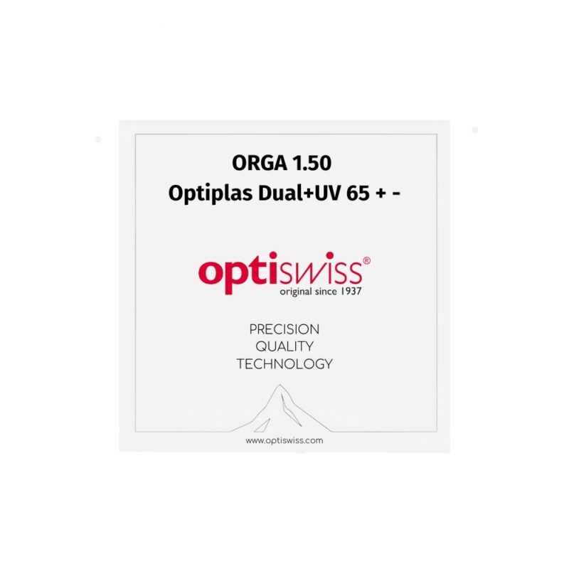 ORGA 1.50 Optiplas Dual+UV 65 + -