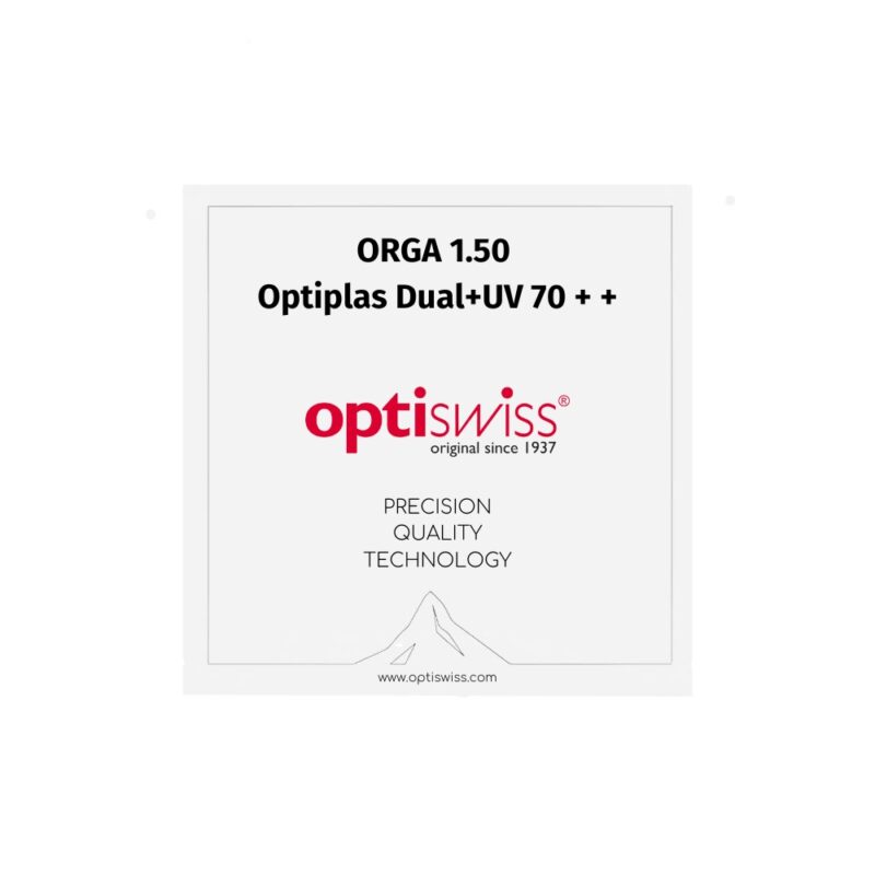 ORGA 1.50 Optiplas Dual+UV 70 + +