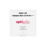 ORGA 1.50 Optiplas Blue-CX UV 65 + +