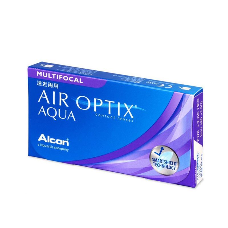 Air Optix Aqua Πολυεστιακοί Μηνιαίοι 3pk