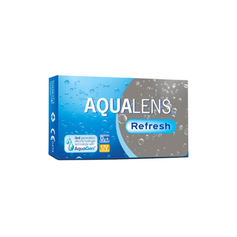 Aqualens Refresh Σφαιρικοί Μηνιαίοι 3τεμ Outlet