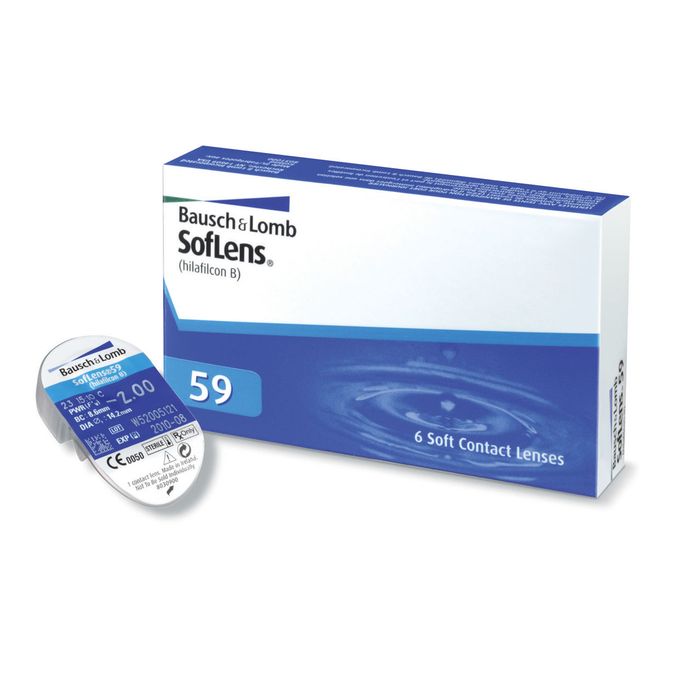 SofLens 59 Σφαιρικοί Μηνιαίοι 6τεμ Outlet