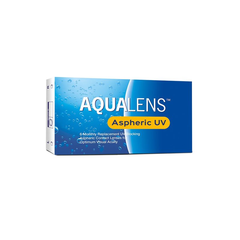 Aqualens Aspheric UV Σφαιρικοί Μηνιαίοι 6τεμ
